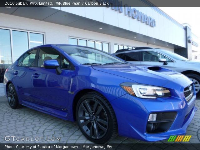 2016 Subaru WRX Limited in WR Blue Pearl