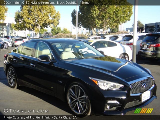 2014 Infiniti Q 50 Hybrid Premium in Black Obsidian