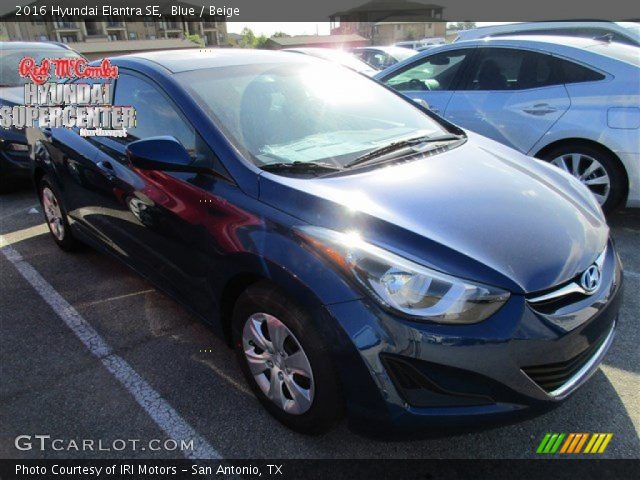 2016 Hyundai Elantra SE in Blue