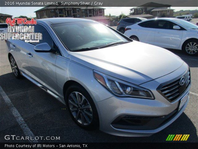 2016 Hyundai Sonata Limited in Symphony Silver