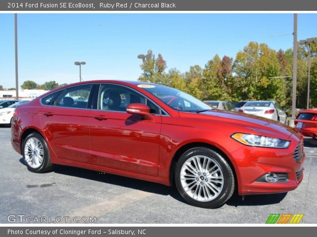 2014 Ford Fusion SE EcoBoost in Ruby Red