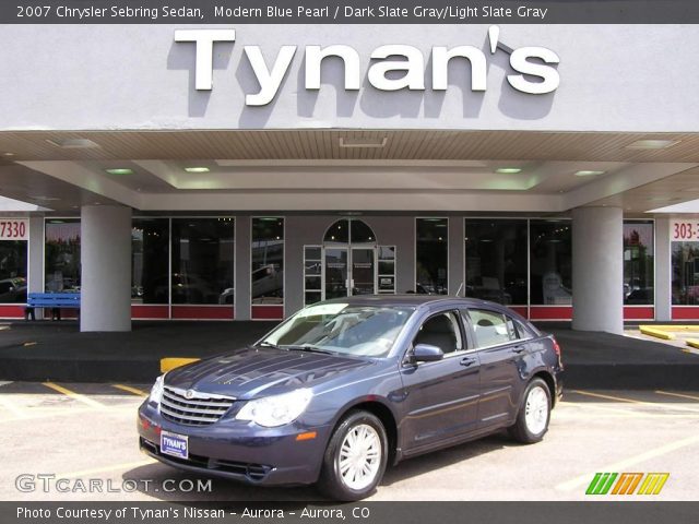 2007 Chrysler Sebring Sedan in Modern Blue Pearl