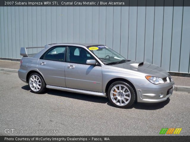 2007 Subaru Impreza WRX STi in Crystal Gray Metallic