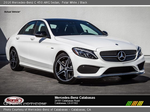 2016 Mercedes-Benz C 450 AMG Sedan in Polar White