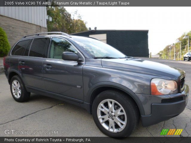 2005 Volvo XC90 T6 AWD in Titanium Gray Metallic