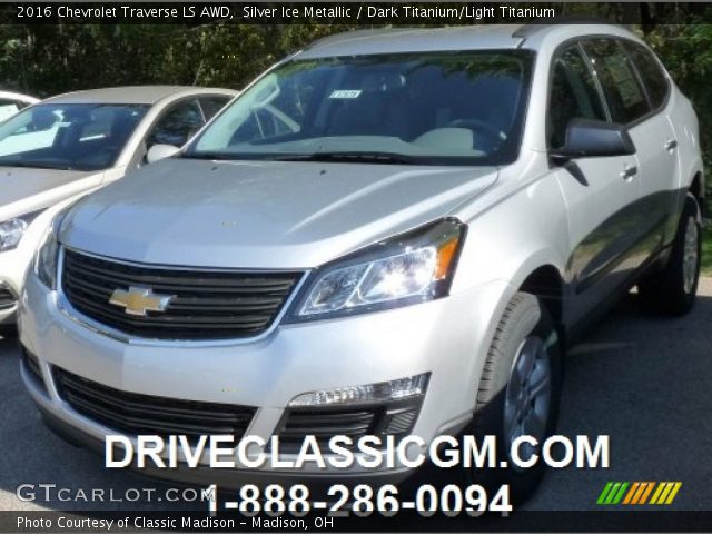 2016 Chevrolet Traverse LS AWD in Silver Ice Metallic