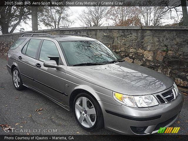 2005 Saab 9-5 Aero Sport Wagon in Steel Gray Metallic
