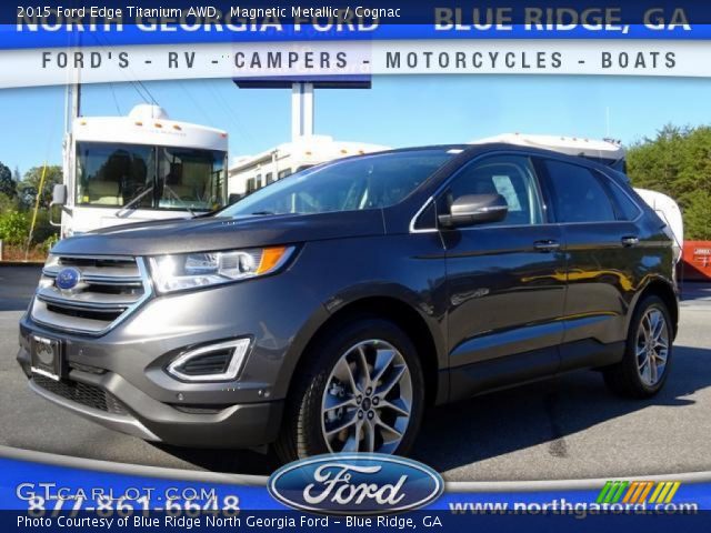 2015 Ford Edge Titanium AWD in Magnetic Metallic