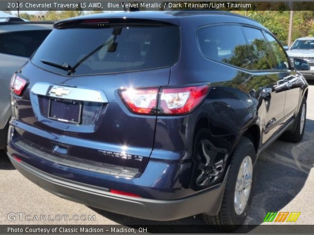 2016 Chevrolet Traverse LS AWD in Blue Velvet Metallic