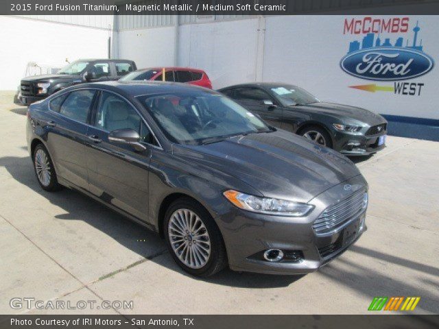 2015 Ford Fusion Titanium in Magnetic Metallic