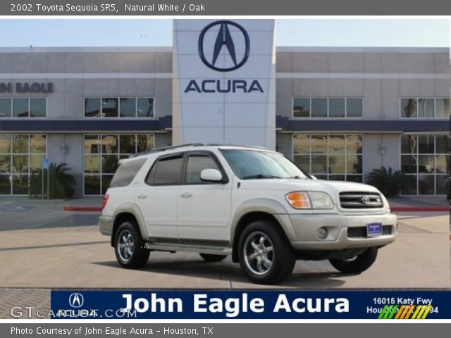 2002 Toyota Sequoia SR5 in Natural White