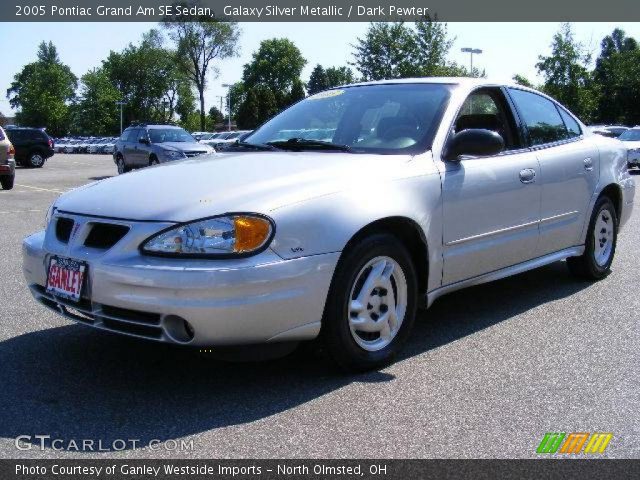 2005 Pontiac Grand Am SE Sedan in Galaxy Silver Metallic