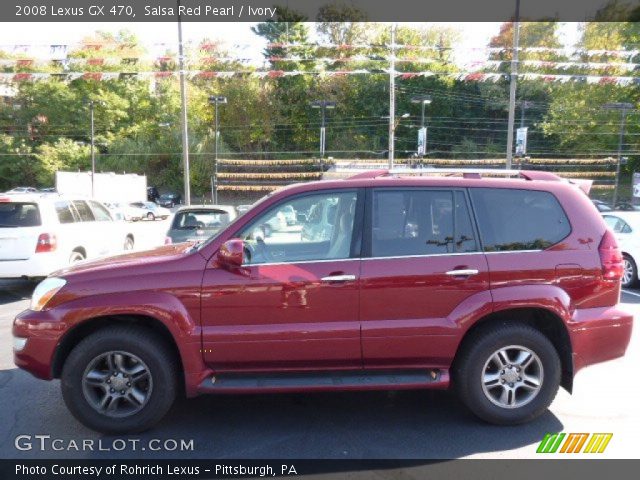 2008 Lexus GX 470 in Salsa Red Pearl