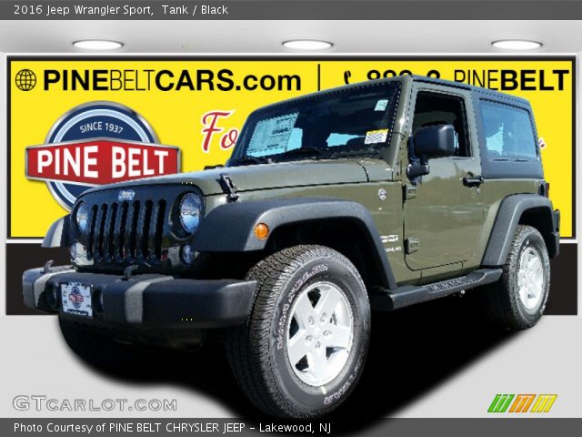 2016 Jeep Wrangler Sport in Tank