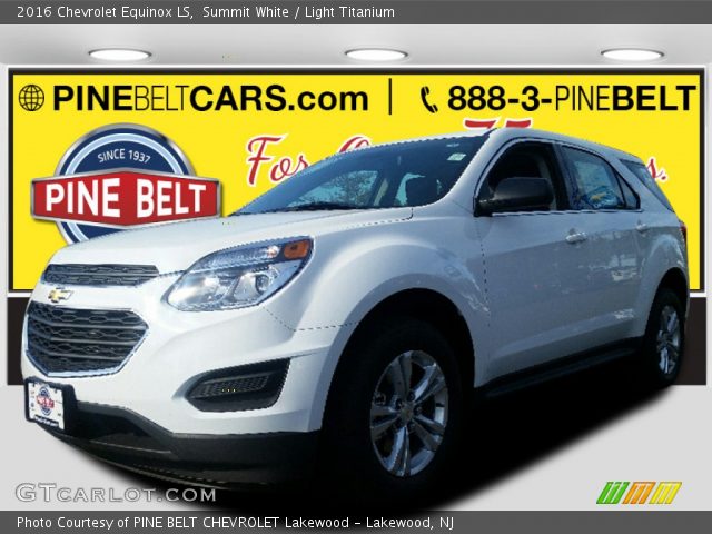 2016 Chevrolet Equinox LS in Summit White