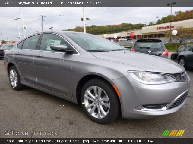 2016 Chrysler 200 Limited in Billet Silver Metallic