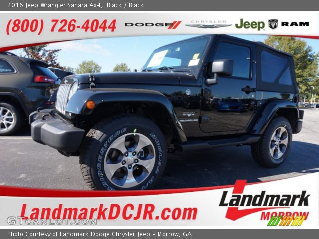 2016 Jeep Wrangler Sahara 4x4 in Black