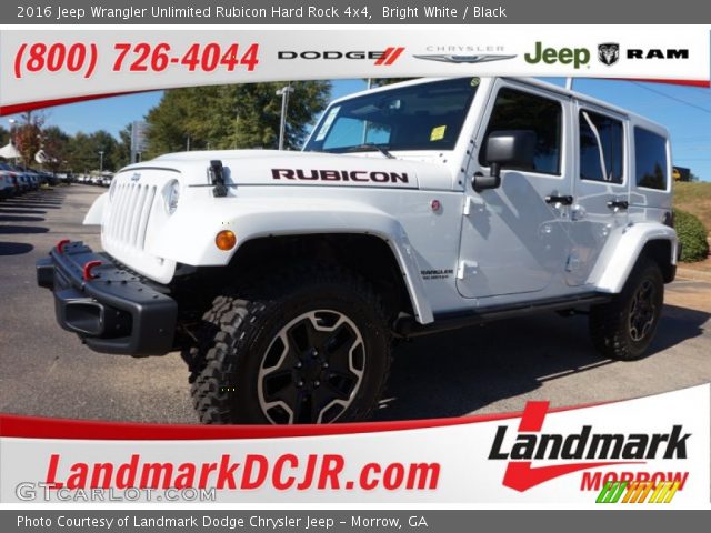 2016 Jeep Wrangler Unlimited Rubicon Hard Rock 4x4 in Bright White