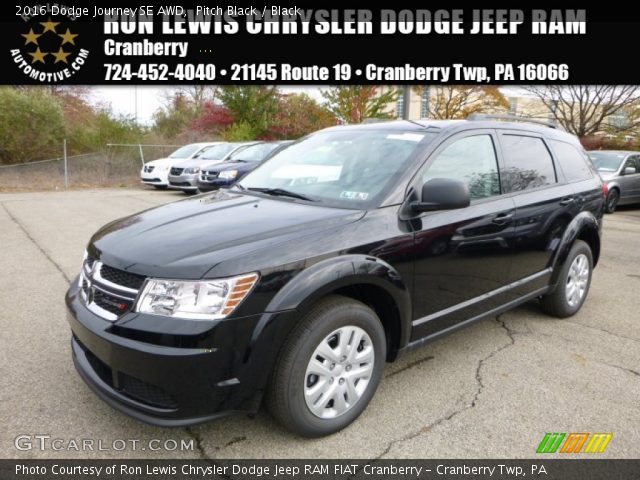 2016 Dodge Journey SE AWD in Pitch Black