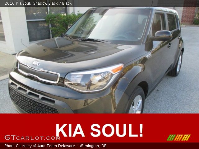 2016 Kia Soul  in Shadow Black