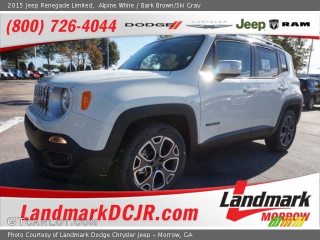 2015 Jeep Renegade Limited in Alpine White