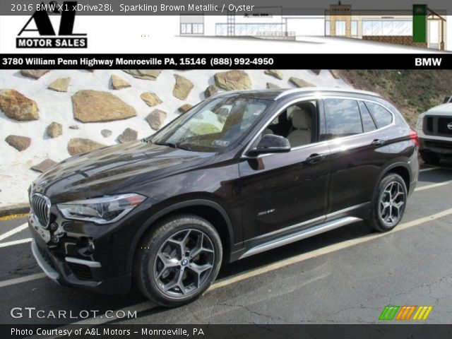 2016 BMW X1 xDrive28i in Sparkling Brown Metallic