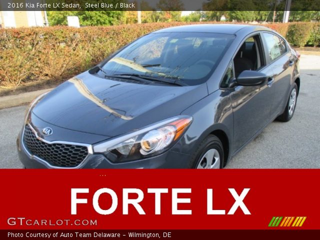 2016 Kia Forte LX Sedan in Steel Blue