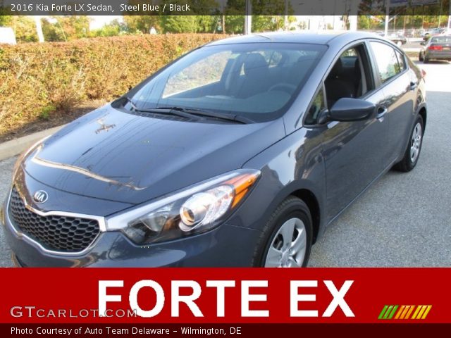 2016 Kia Forte LX Sedan in Steel Blue