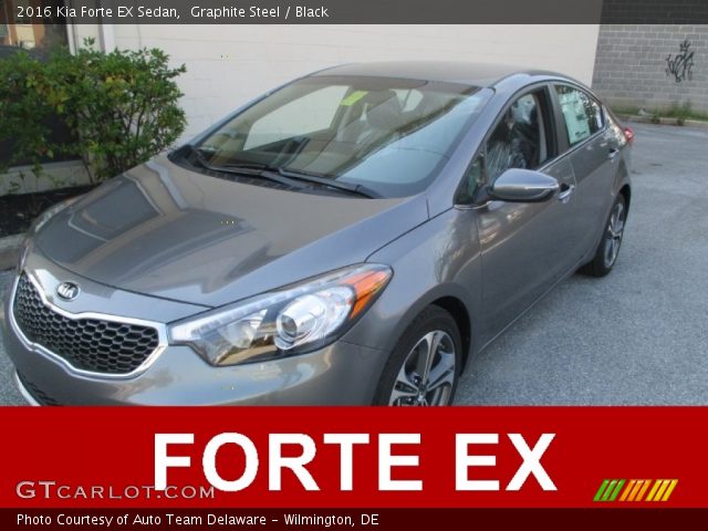 2016 Kia Forte EX Sedan in Graphite Steel