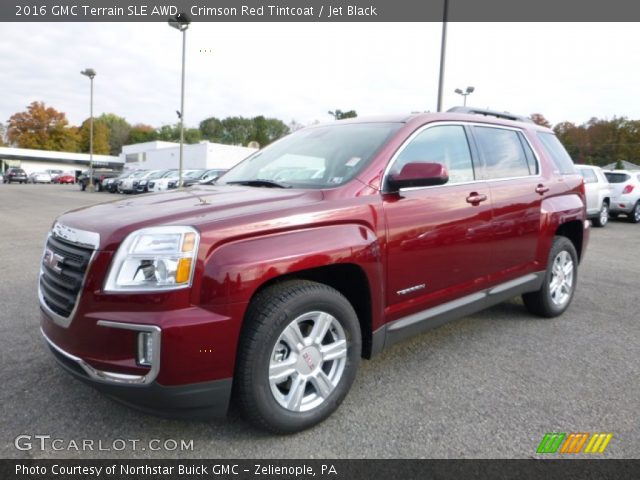 2016 GMC Terrain SLE AWD in Crimson Red Tintcoat