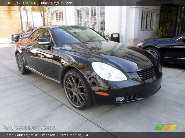 2002 Lexus SC 430 in Black Onyx