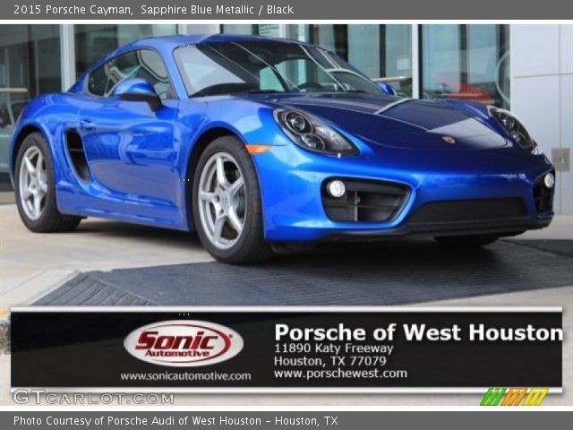 2015 Porsche Cayman  in Sapphire Blue Metallic