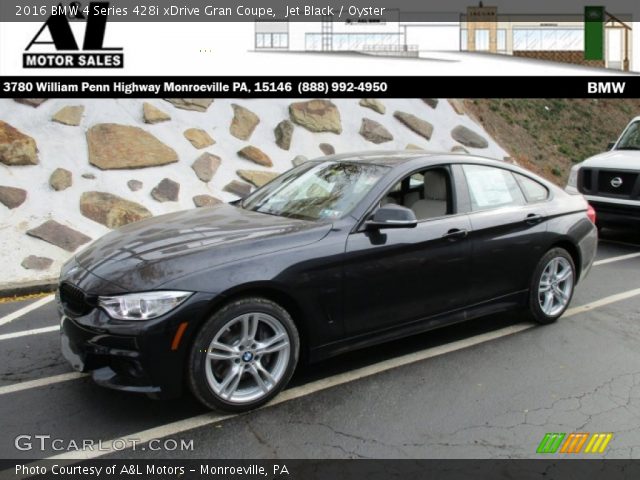 2016 BMW 4 Series 428i xDrive Gran Coupe in Jet Black