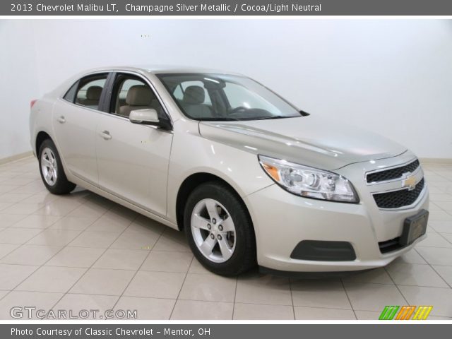 2013 Chevrolet Malibu LT in Champagne Silver Metallic