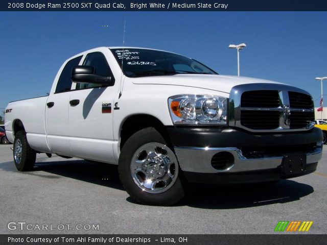 2008 Dodge Ram 2500 SXT Quad Cab in Bright White