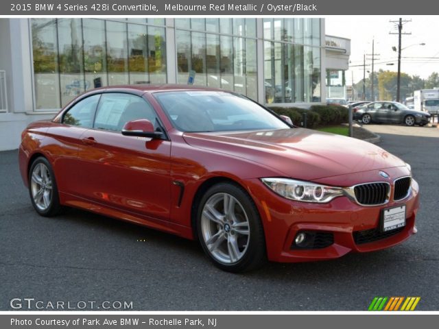2015 BMW 4 Series 428i Convertible in Melbourne Red Metallic