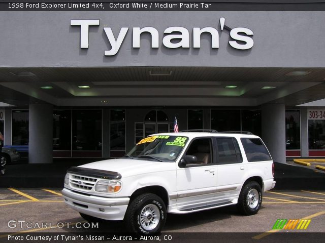 1998 Ford Explorer Limited 4x4 in Oxford White