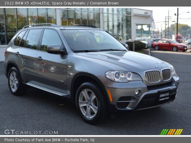 2012 BMW X5 xDrive35d in Space Gray Metallic