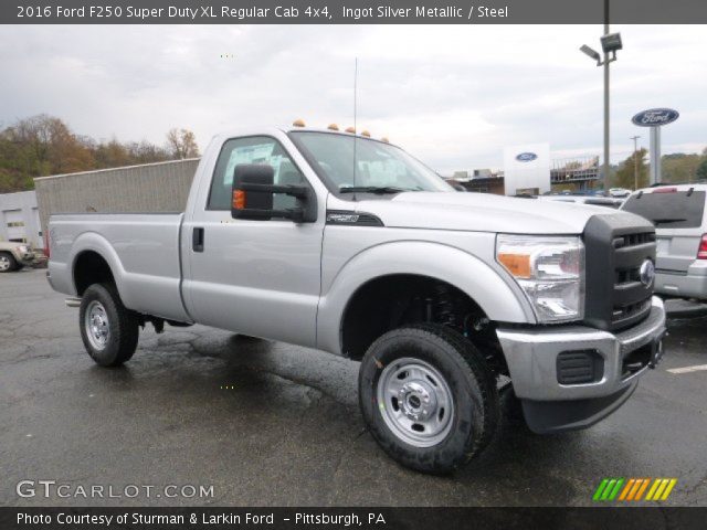 2016 Ford F250 Super Duty XL Regular Cab 4x4 in Ingot Silver Metallic