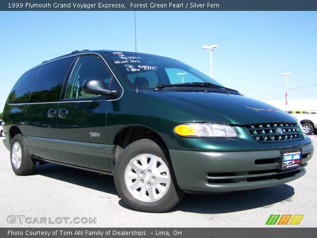 1999 Plymouth Grand Voyager Expresso in Forest Green Pearl