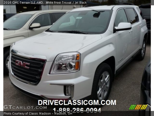 2016 GMC Terrain SLE AWD in White Frost Tricoat