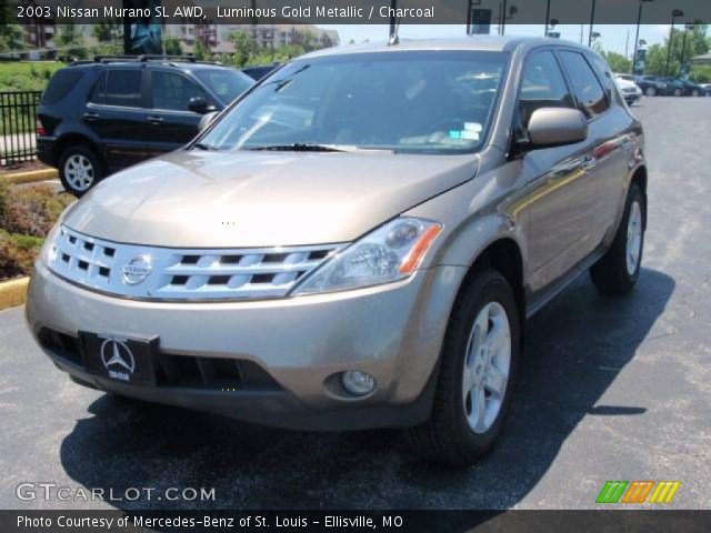 2003 Nissan Murano SL AWD in Luminous Gold Metallic