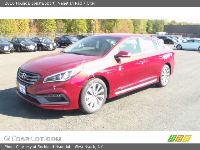 2016 Hyundai Sonata Sport in Venetian Red