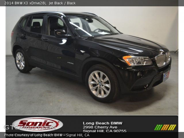 2014 BMW X3 xDrive28i in Jet Black