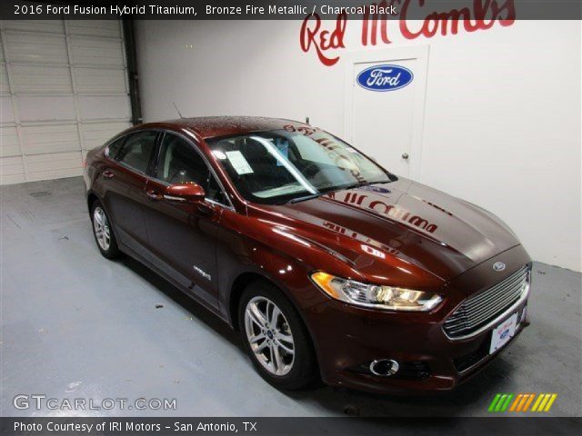 2016 Ford Fusion Hybrid Titanium in Bronze Fire Metallic