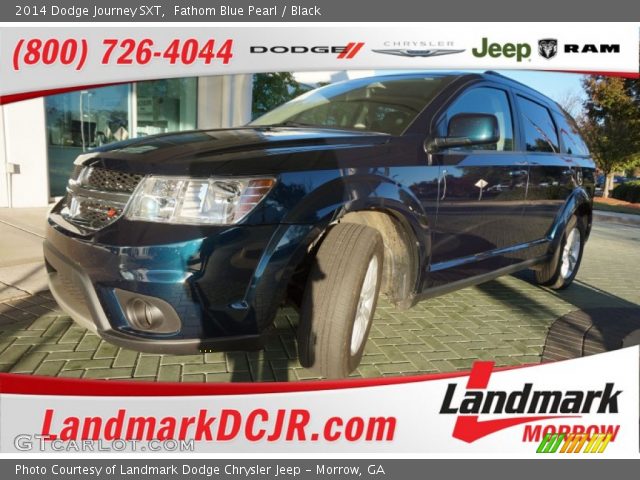 2014 Dodge Journey SXT in Fathom Blue Pearl