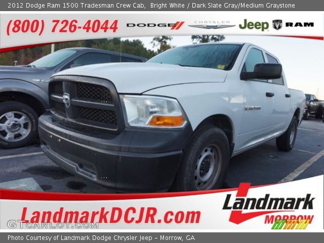 2012 Dodge Ram 1500 Tradesman Crew Cab in Bright White