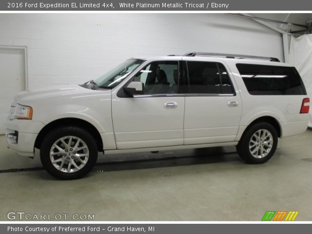 2016 Ford Expedition EL Limited 4x4 in White Platinum Metallic Tricoat