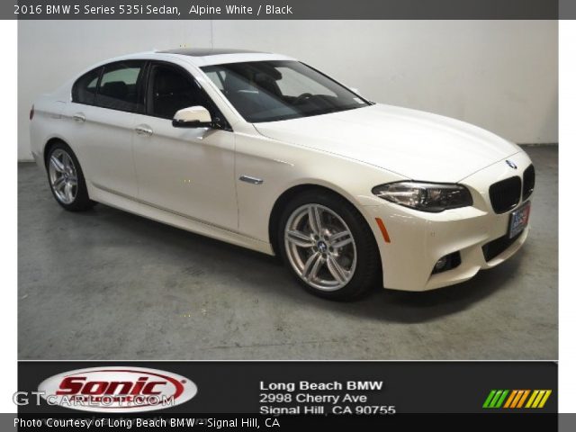 2016 BMW 5 Series 535i Sedan in Alpine White