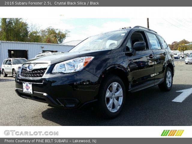 2016 Subaru Forester 2.5i in Crystal Black Silica